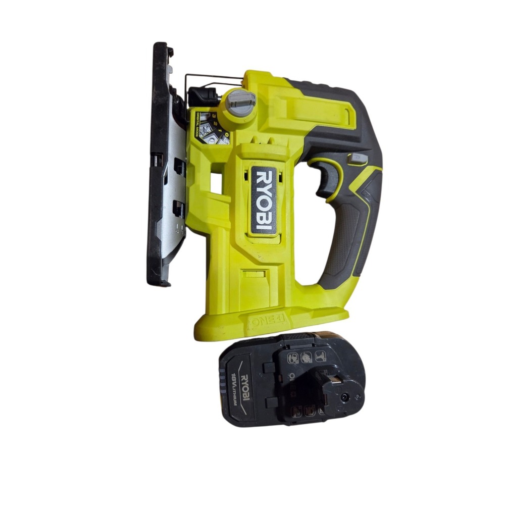 Ryobi ONE+ 18V Cordless Jig Saw 2Ah Battery PCL525 Very Little Use!